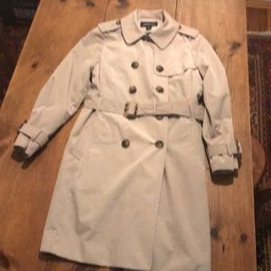 Classic London Fog Double Breasted Trench Coat